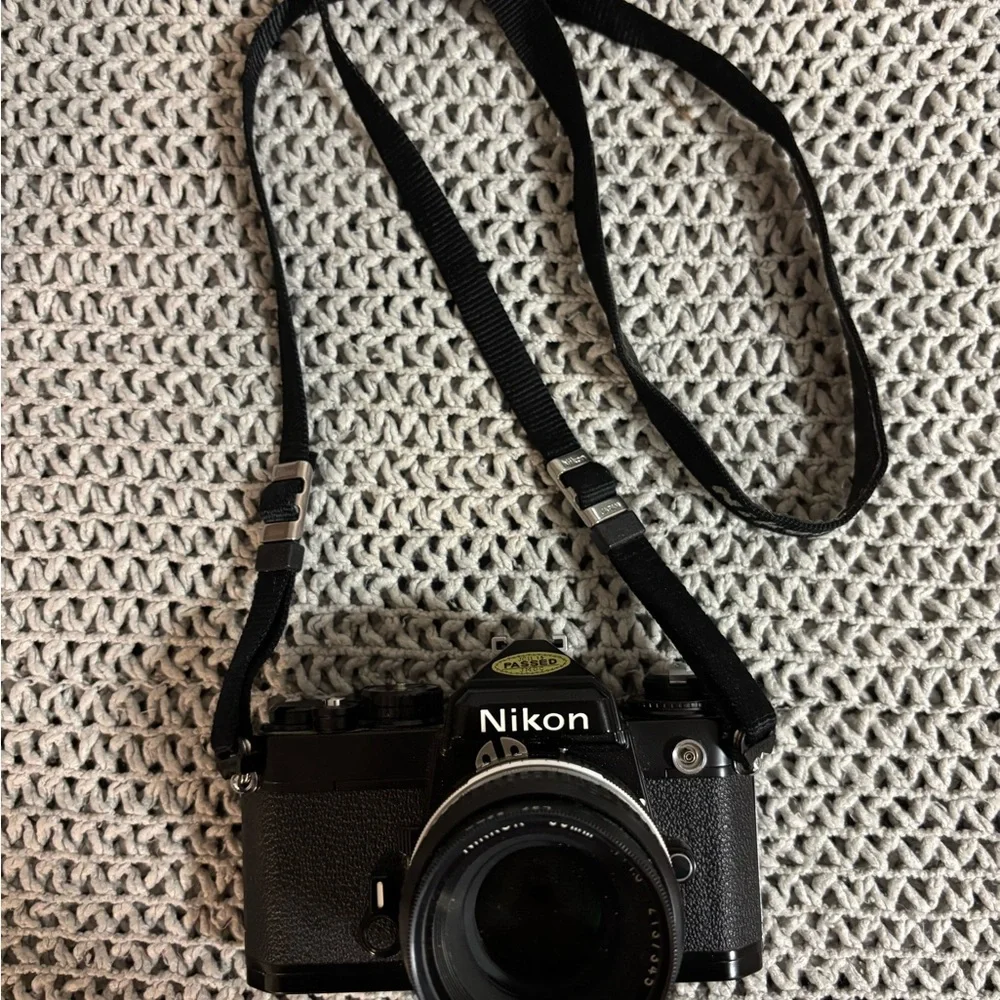 Nikon FE Camera with Nikkor 50mm f/1.8 Lens